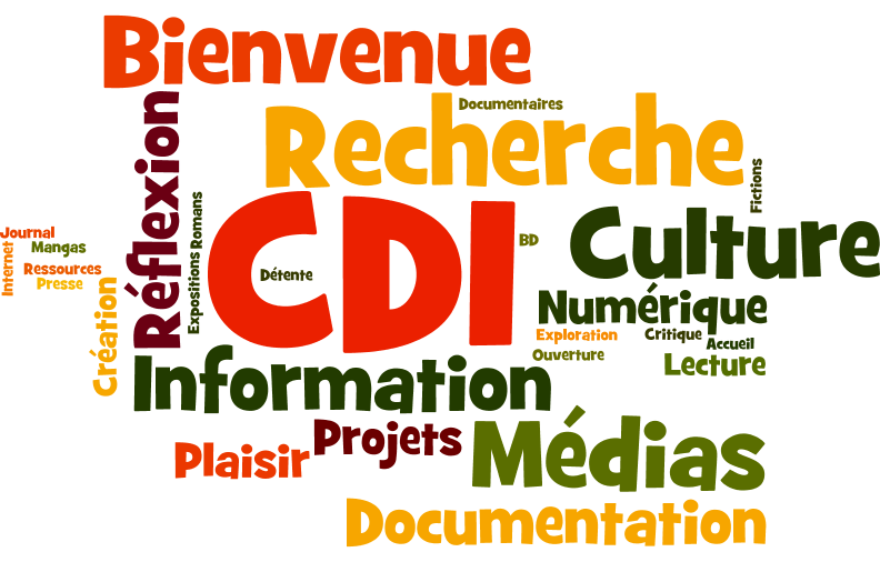 nuage de mots CDI