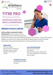 Titre pro secrétaire Assistant médico-Administratif